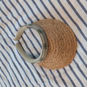 Scala Tan Palm Tree Visor